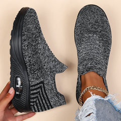 Women's Air Cushion Breathable Slip On Sneakers