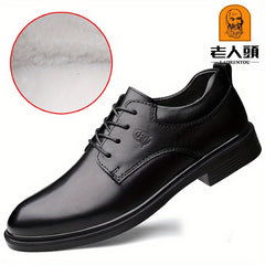 Men's Derby Shoes Lace up Front Dress Shoes For Men Business Formal Wedding