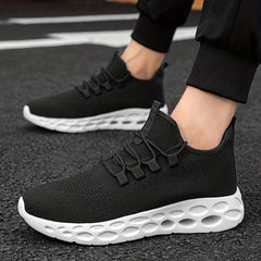 Men's Mesh Slip-on Sneakers Breathable Athletic Shoes