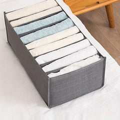 Leggings Drawer Storage Basket With Grids Durable Storage Box With Handles