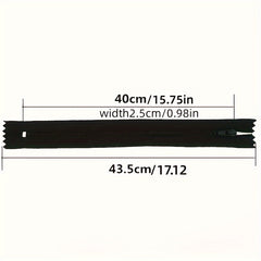 10pcs 40 64 Cm Nylon Coil Zipper for Tailor Crafts Sewing Clothes Zipper