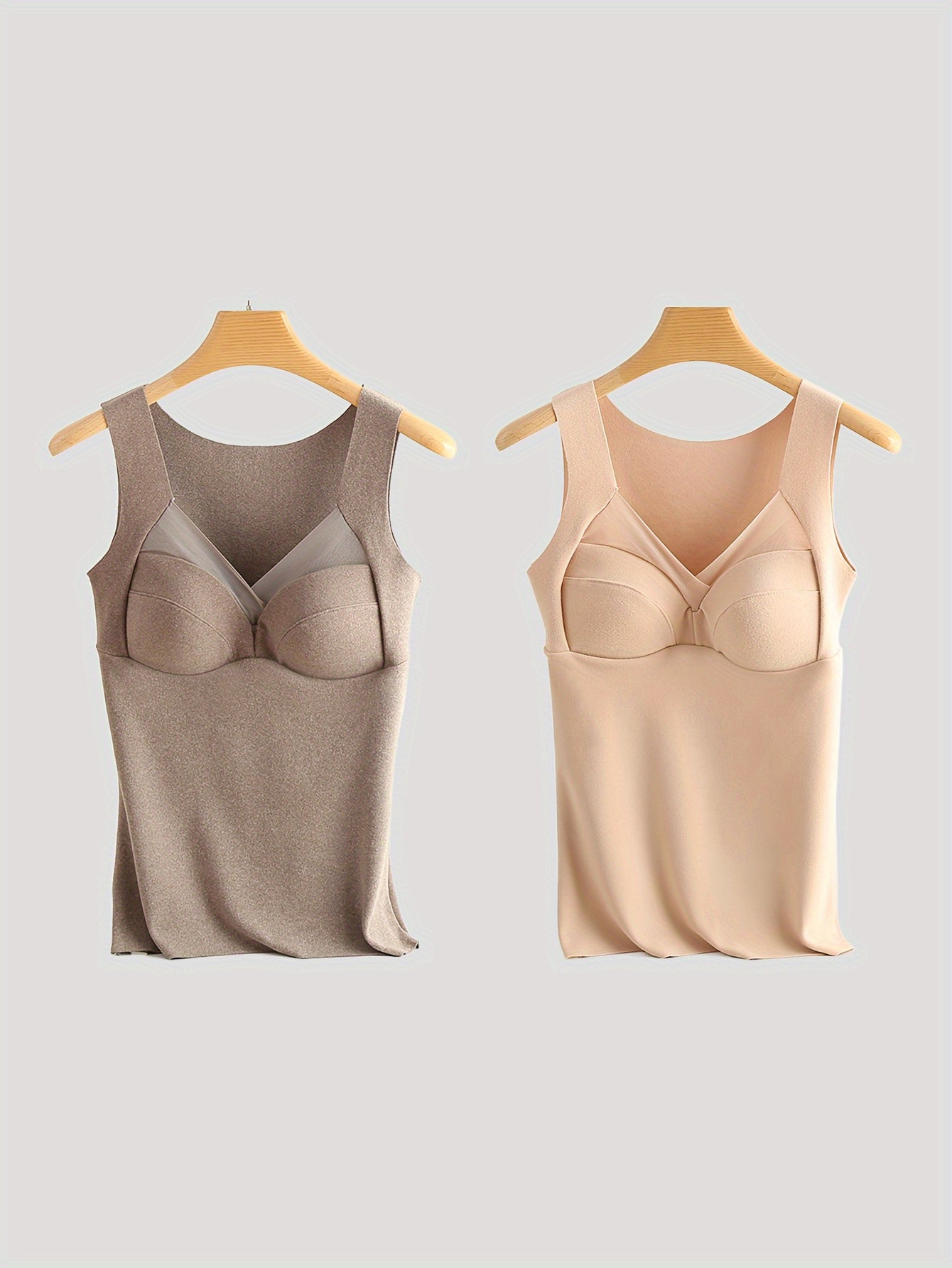 Lace Thermal Underwear Tank Top Soft Sleeveless Women's Lingerie