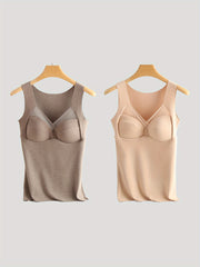Lace Thermal Underwear Tank Top Soft Sleeveless Women's Lingerie