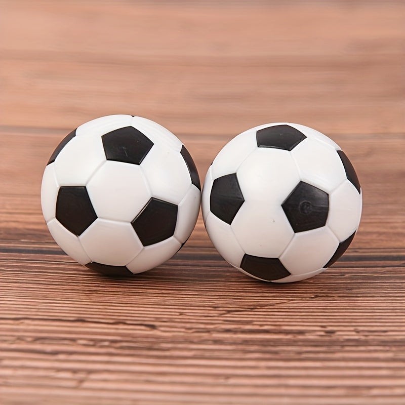 2pcs 32mm Plastic Soccer Ball Table Soccer Footballs Gift