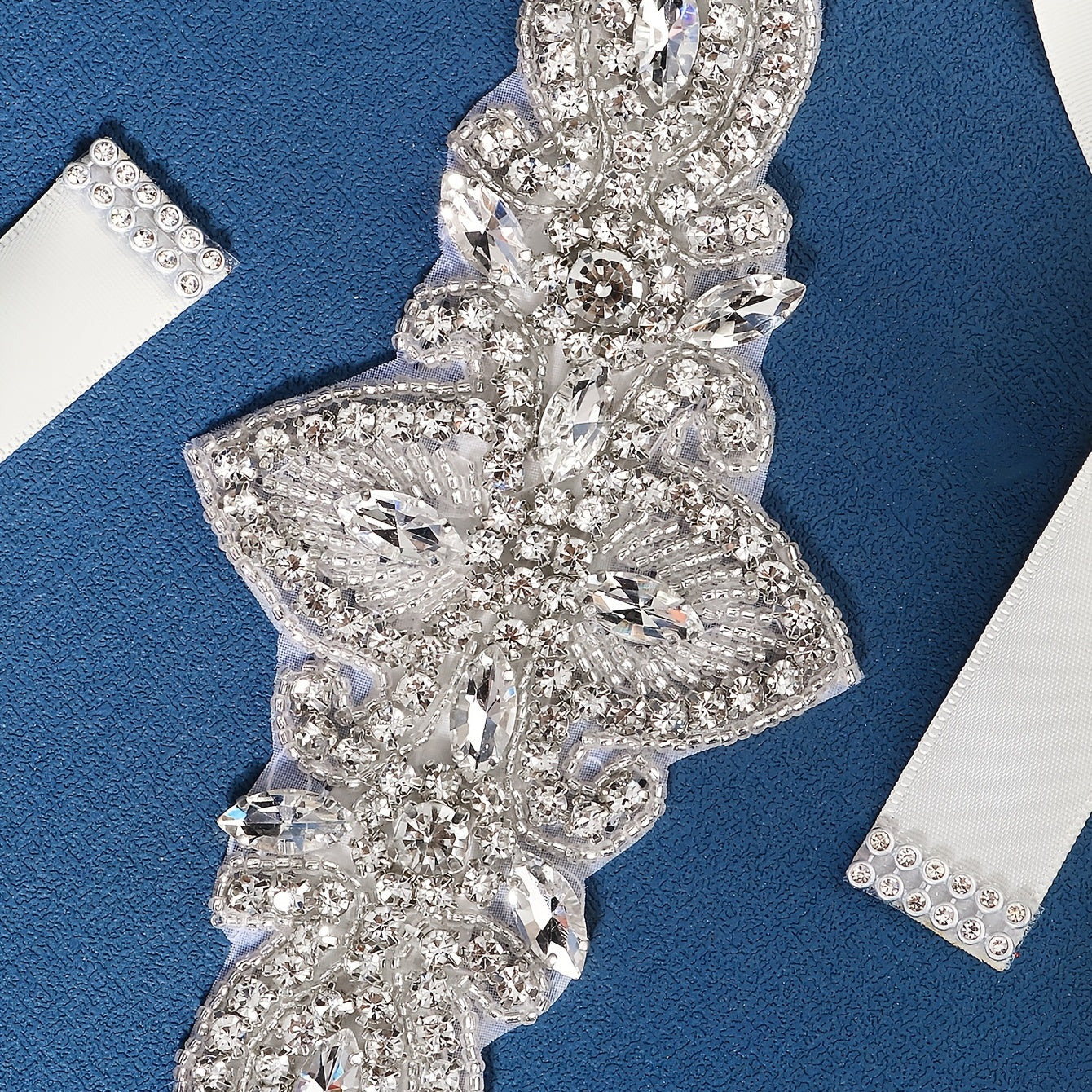 Crystal Wedding Belt Rhinestone Bridal Sash for Bride Dress