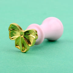 1pc Bow Wax Seal Stamp Handle With Stamp Head