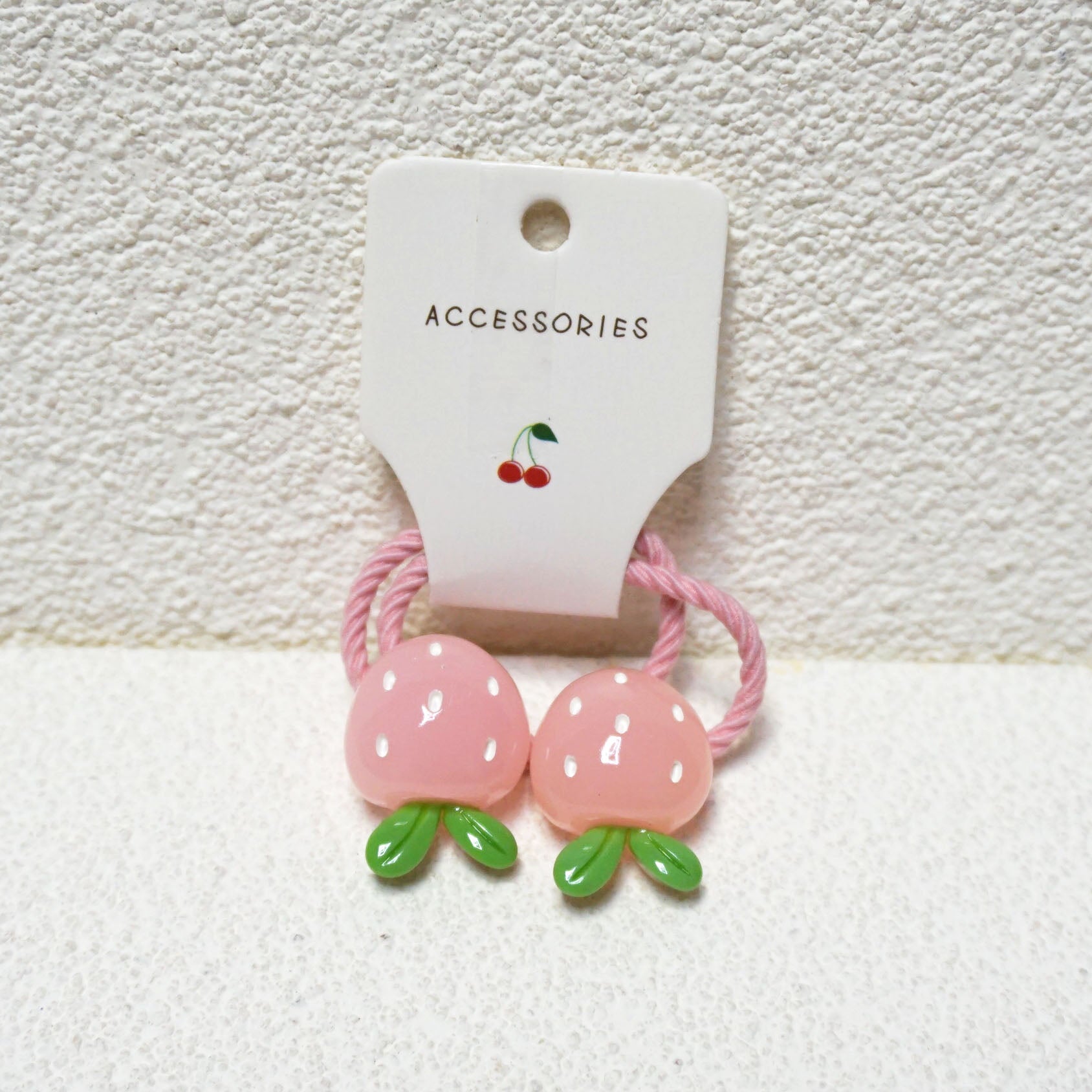 2pcs Fruit Rubber Band Hair Ring Hair Accessories