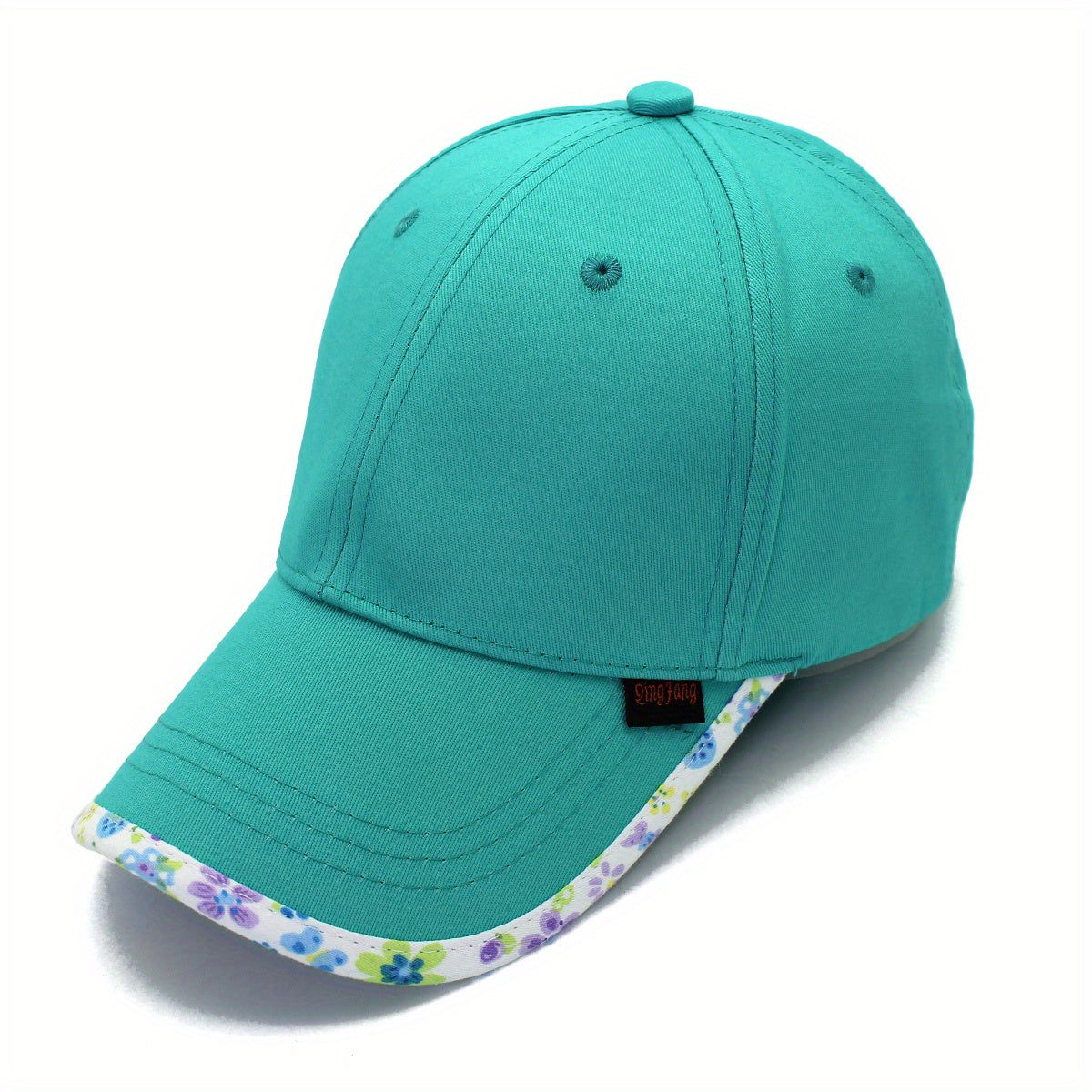 Lake Baseball Cap Flower Brim Sports Hat Dad Hats