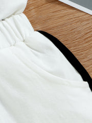 Cotton Ribbed Romper Spaghetti Strap for Toddler Girls