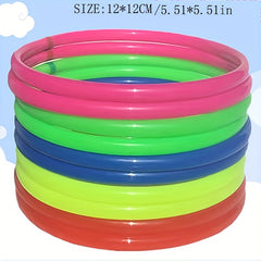 10pcs Throwing Rings Outdoor Yard Throwing Games Supplies