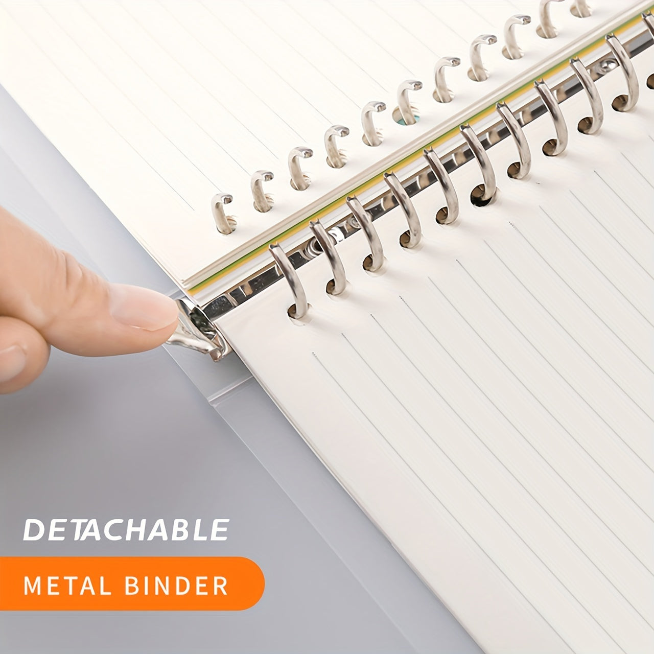 A5 Loose Leaf Notebook Refill Horizontal Line Grid A4 Thickened Notebook