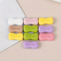 6 Pack Mixed Dollhouse Soaps PVC 14 Age Decorative Bathroom Accessories