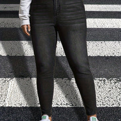 Casual Jeans Women's High Stretch Denim