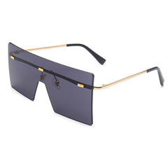 Men Rimless Sunglasses UV Protection Summer Sunglasses