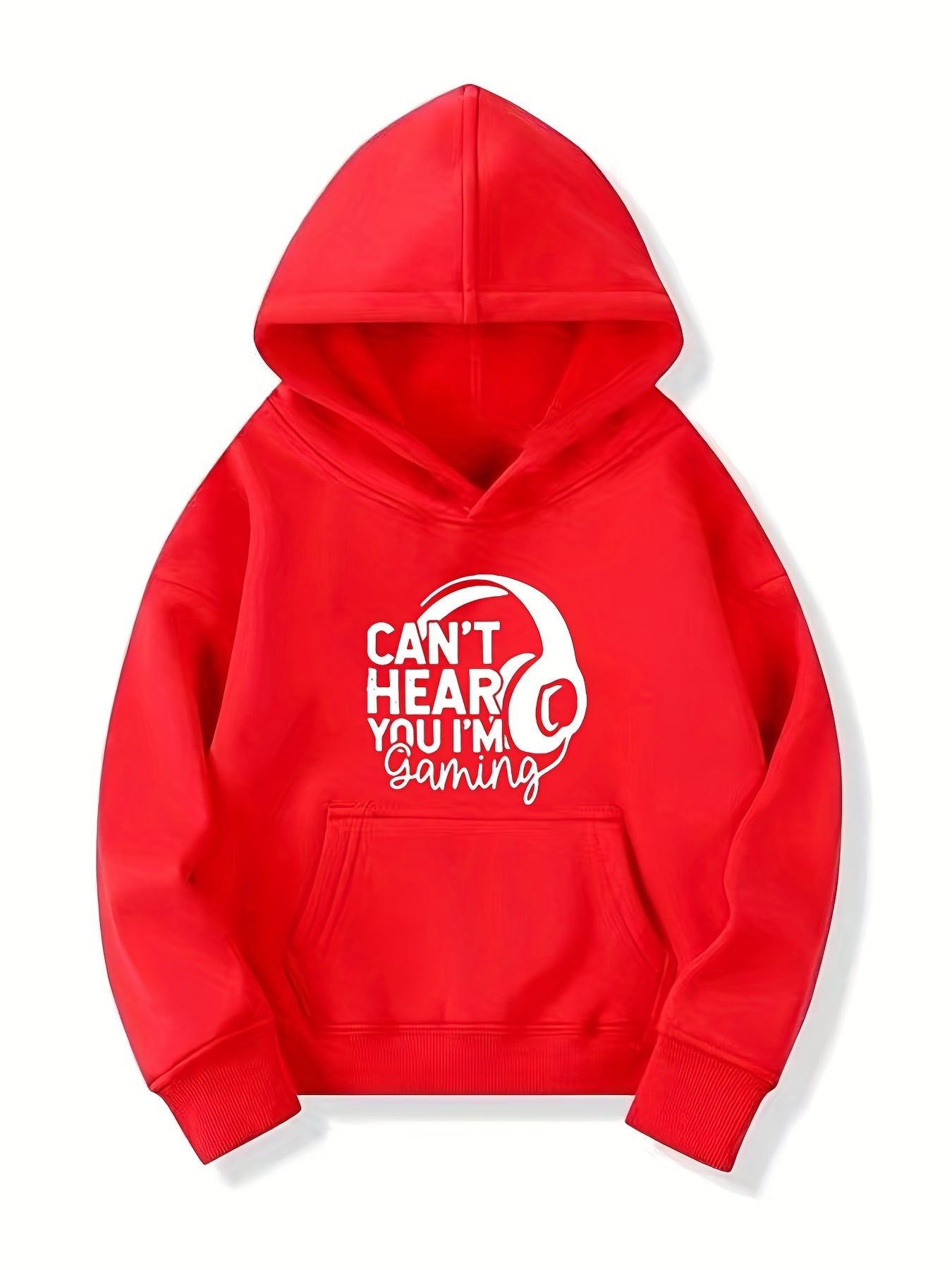 Kids Gaming Letter Print Hoodie Spring Fall Boys Sweatshirt
