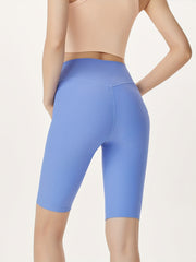 High Waist Ribbed Yoga Shorts Sports Shorts For Fitness Gym