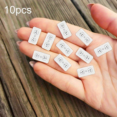 10pcs Dollhouse Power Outlets & Light Switches DIY Home Decor Accessories