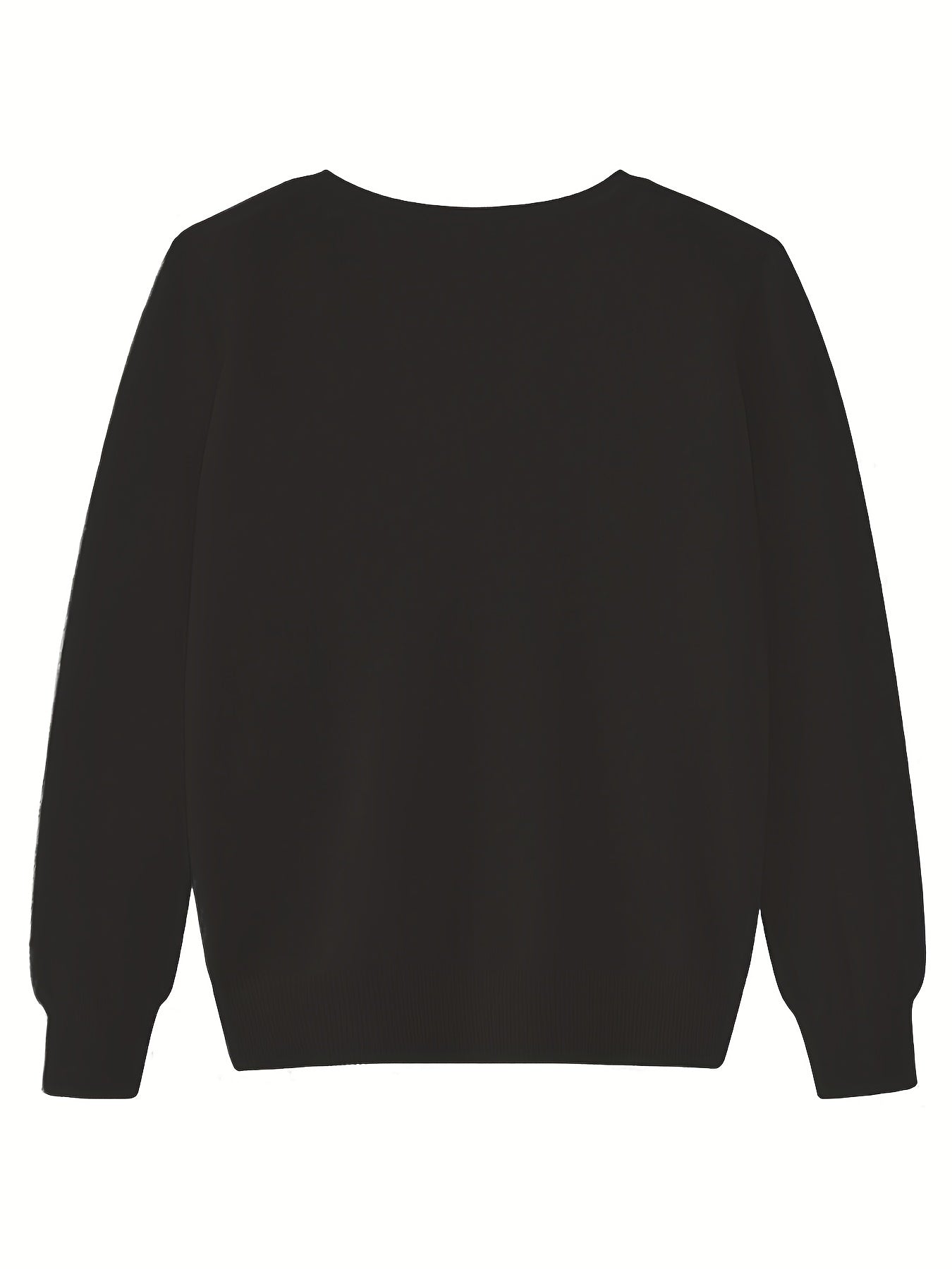 Girls' Button Down Cardigan Sweater Long Sleeve Classic Knit