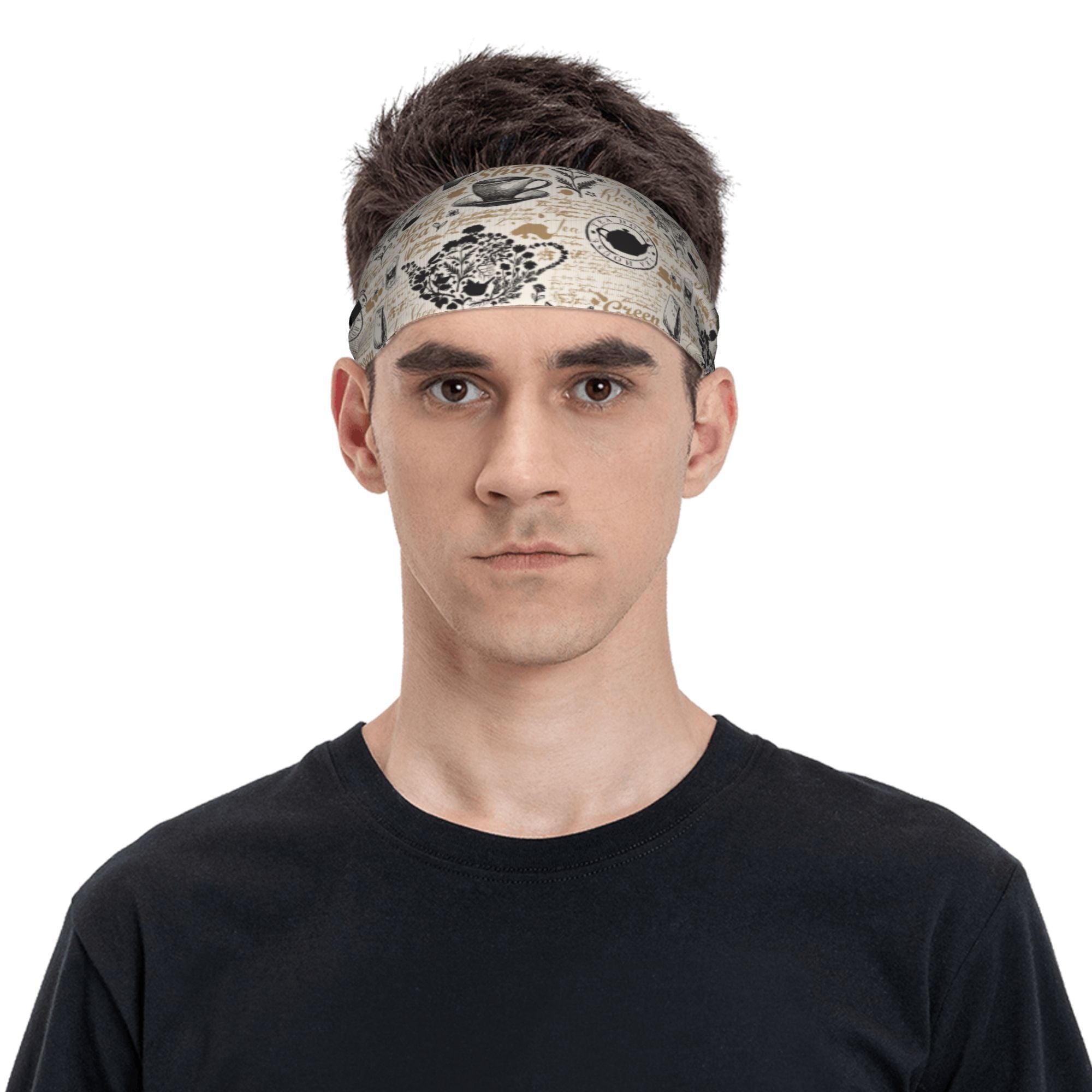 Vintage Inspired Breathable Headband for Sports & Casual Wear