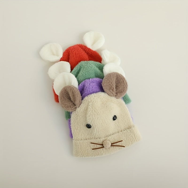Kids' Animal Winter Knitted Hat - Christmas Gift