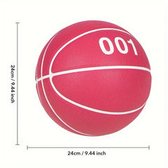 No 7 PU Leather Basketball With Air Pump Indoor Outdoor