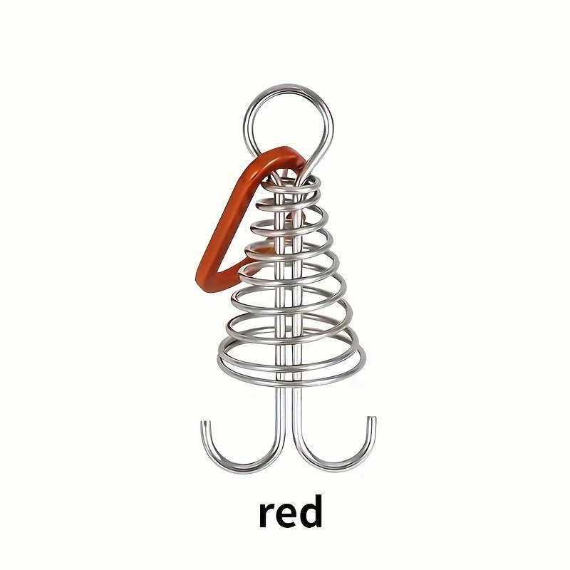 2pcs Stainless Steel Camping Deck Nails Tent Pegs