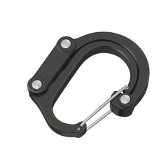 Aluminum D Shape Locking Buckle for Camping
