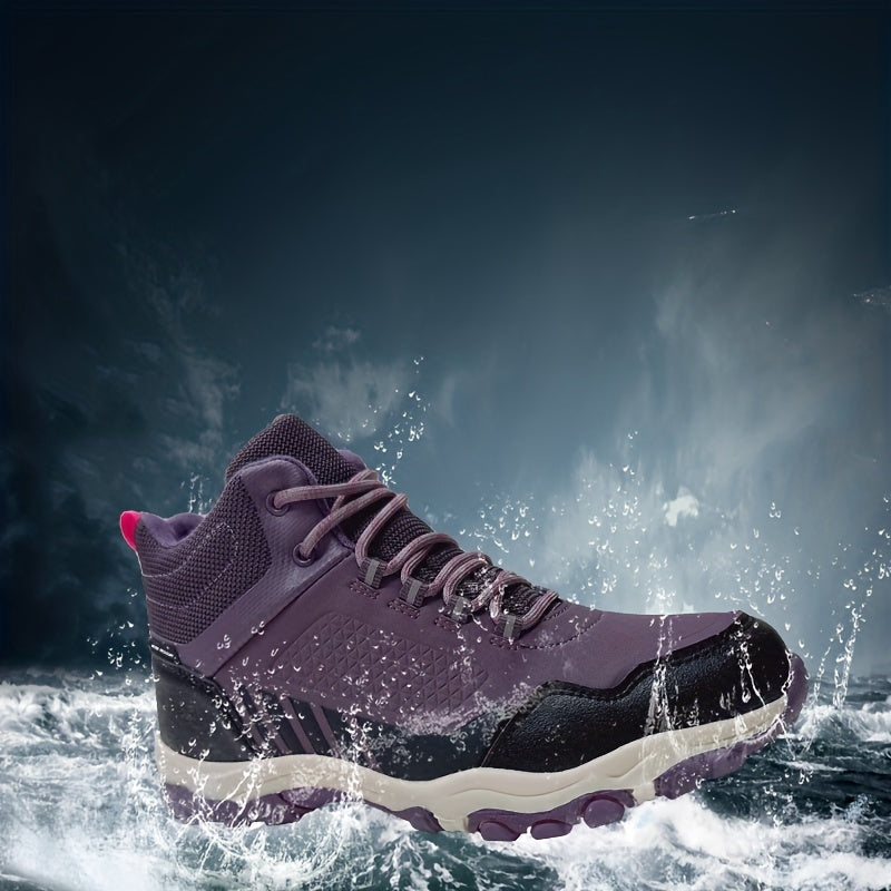 Kids Boy's Hiking Shoes Non Slip Lace Up Durable Sneakers