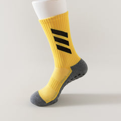 3 Pairs Anti Slip Football Socks For Men And Women