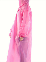 Waterproof Rain Poncho with Hood for Women