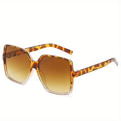 Square Oversized Large Frame Sunglasses Women's Classic Sunshade