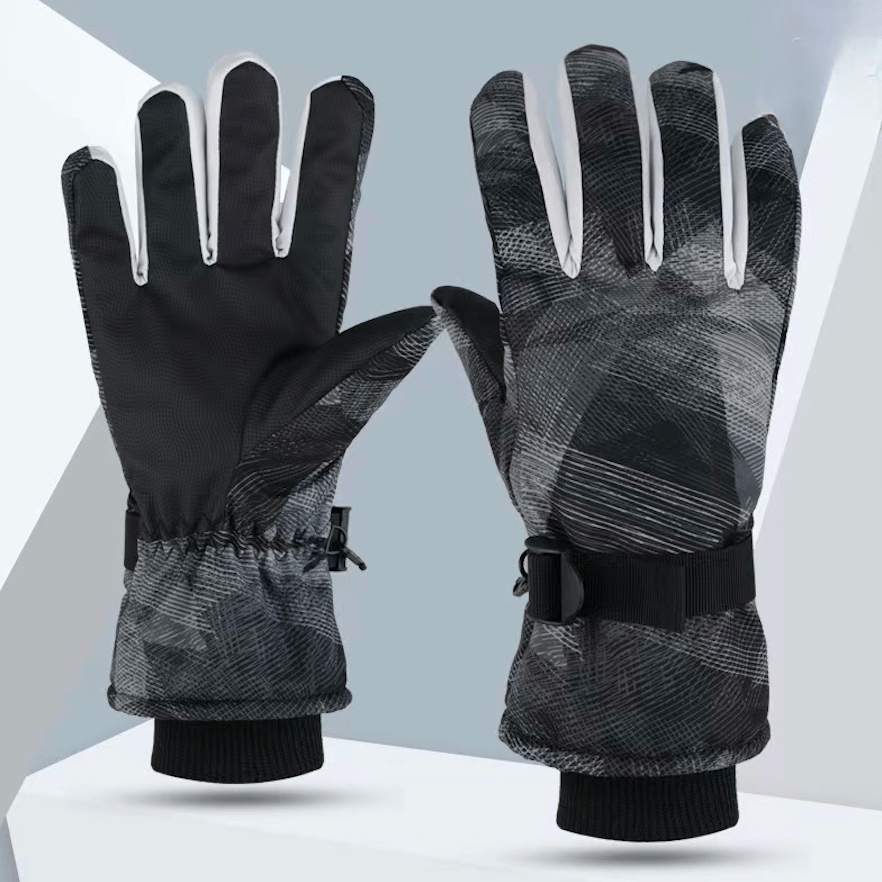 Men's Skiing Gloves Winter Outdoor Sports Gloves Windproof Touch Screen