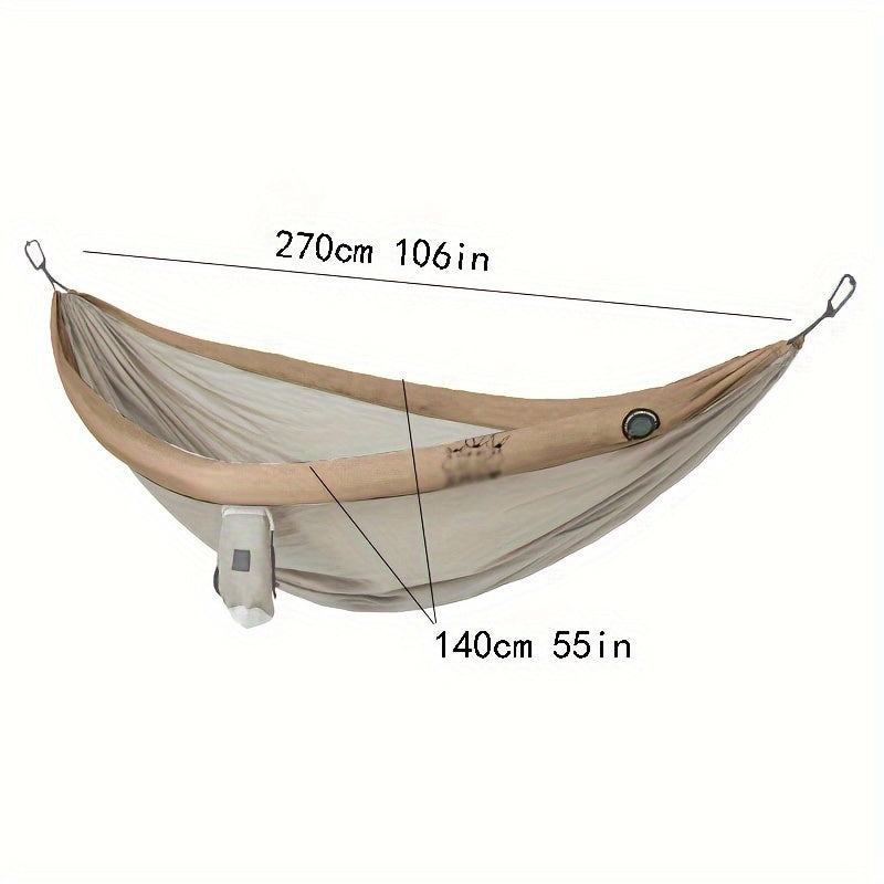 2-Person Camping Hammock Anti Rollover Ultralight Portable Hammocks