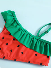 Watermelon Swimsuit Set Baby Girls 2pcs Top & Shorts
