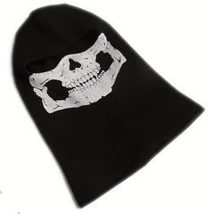 3D Skeleton Scary Skull Ghost Balaclava Face Mask For Halloween Party