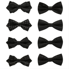 Classic Pre Tied Bow Tie Solid Tuxedo Adults & Children