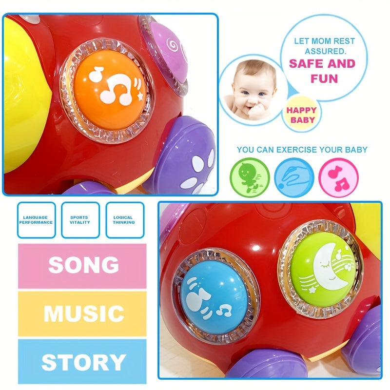 Ladybug Animal Puzzle Toy for Kids with Sound and Music