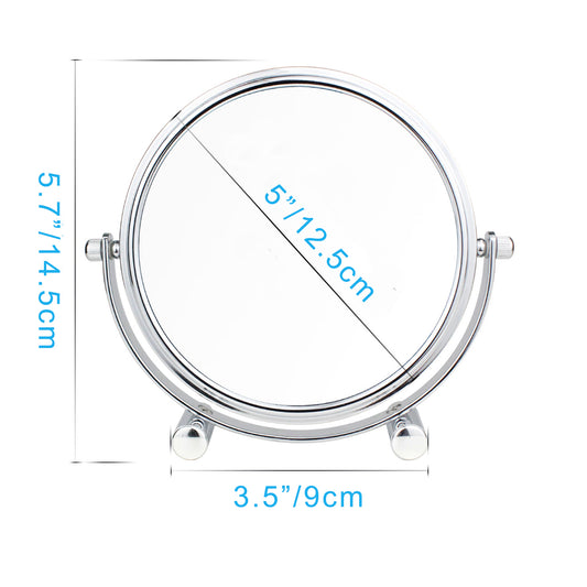 Double Sided 10X 1X Makeup Mirror with Stand