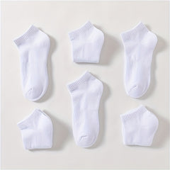 6 Pairs Women's Sports Ankle Socks Soft Lightweight Low Cut Stockings