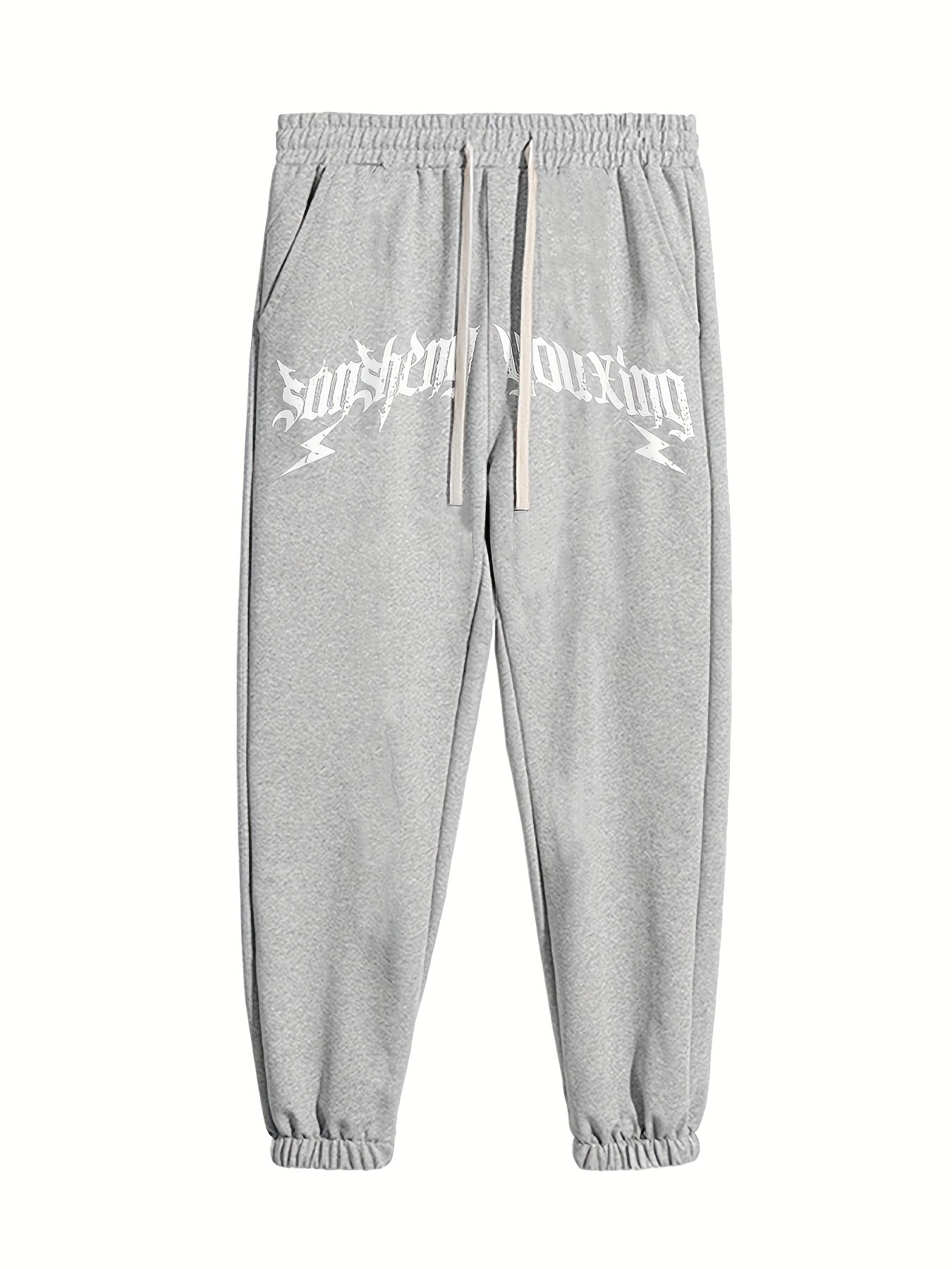 Men's Street Style Alphabet Pattern Jogger