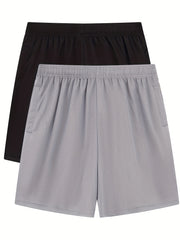 Men's Quick Drying Active Shorts for Summer Fitness