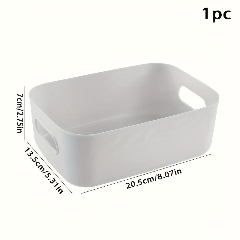 Desktop Plastic Box Storage Organizer for Office and Kitchen