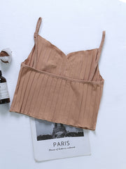 Pit Pattern Spaghetti Tank Top
