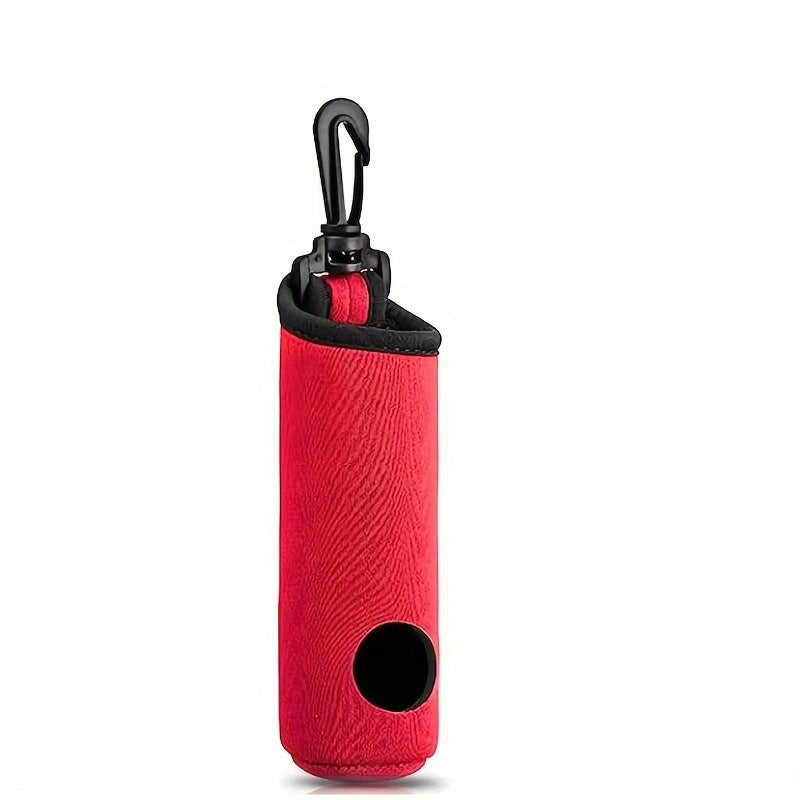 Golf Waist Bag Holds 3 Balls & 3 Spikes