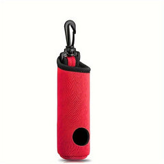 Golf Waist Bag Holds 3 Balls & 3 Spikes