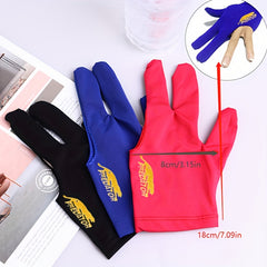 Billiard Glove Left Hand Three Fingers Snooker Gloves Billiard Accessories