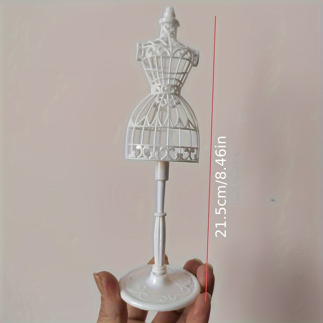 Plastic Mannequin Dollhouse Accessory Home Decor Toy