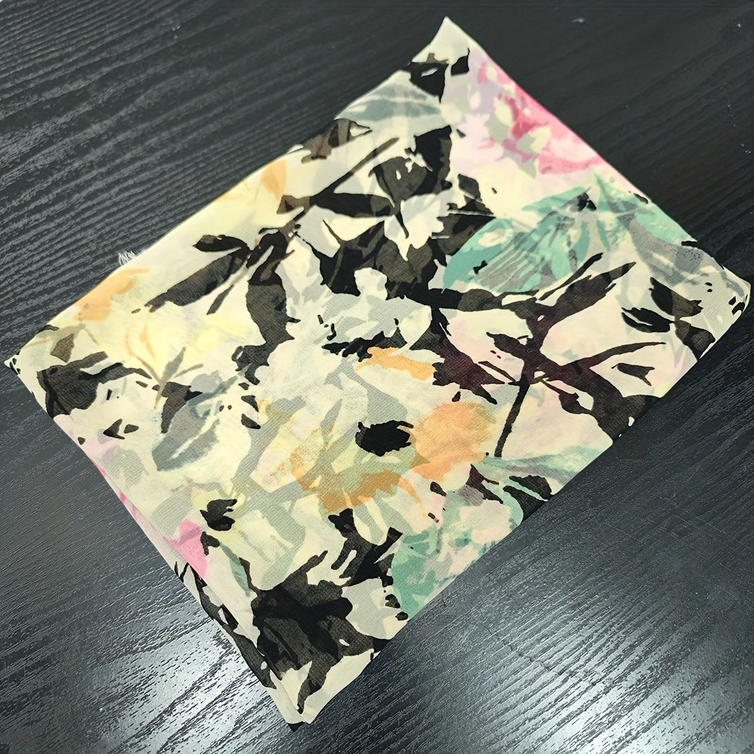 Chiffon Fabric DIY Clothes Pants Dress Fabric 1yd Cut Size