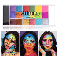 Face Body Paint Palette Halloween Makeup