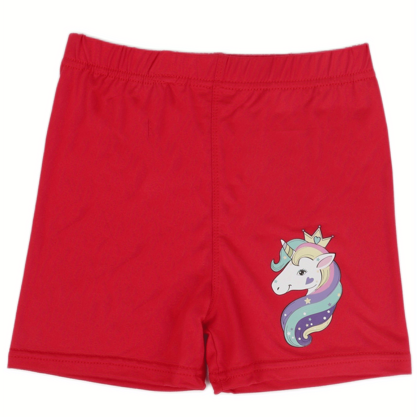 Girls Unicorn Cat Cow Graphic Leggings Dance Shorts Breathable Safety Short